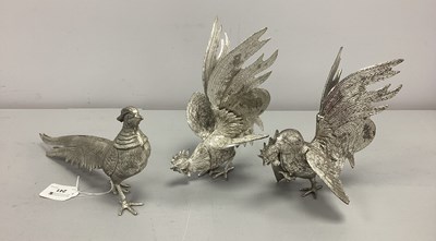 Lot 241 - Two Decorative Game Birds, of a similar...