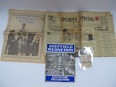Lot 792 - 1935 F.A. Cup Final Ticket, Sheffield...