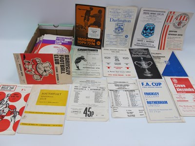 Lot 711 - Rotherham United Programmes 1965-75 Mainly...