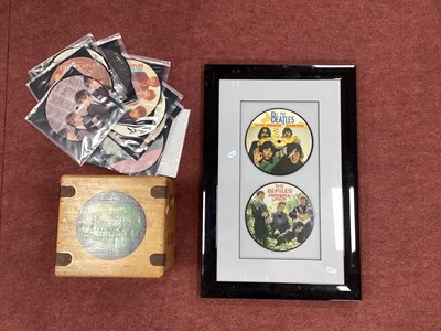 Lot 1498 - The Beatles Wooden Apple Crate Containing...