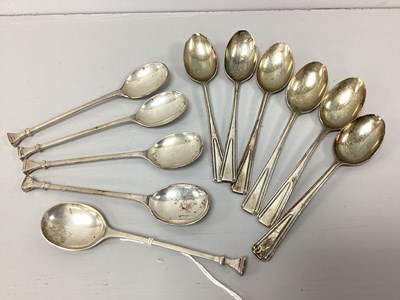 Lot 23 - A Set of Six Hallmarked Siver Coffee Spoons,...