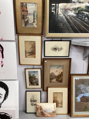 Lot 1490 - A quantity of original artworks to include two...