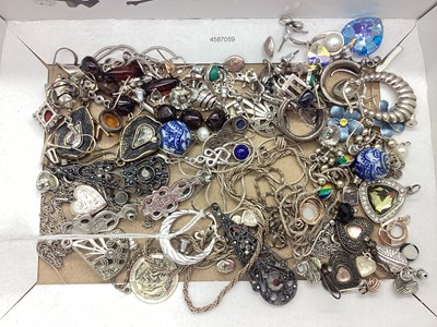 Lot 134 - A Collection of Assorted Earrings, including...
