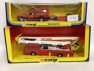 Lot 723E - A 1980 Corgi Gift Set No.25 Matra Rancho with...