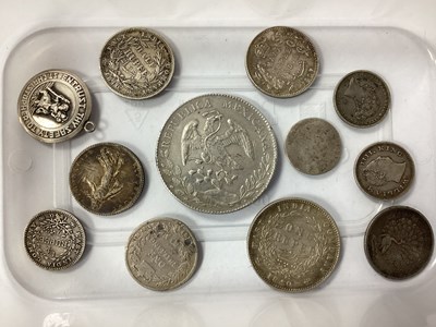 Lot 579 - Collection Of Silver World Coinage, includes...