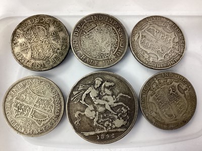 Lot 595 - 1892 GB Victoria Silver Crown, together with...