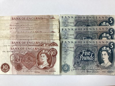 Lot 547 - Collection Of Twenty Three Bank Of England Ten...