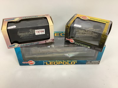 Lot 684 - Three Diecast Model Military...