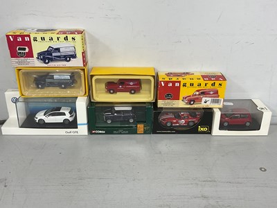 Lot 566 - Six Diecast Model Vehicles by IXO, Corgi,...