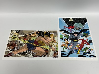 Lot 977 - Two Modern DC Prints Signed by Darwyn Cooke....