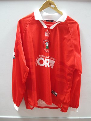 Lot 318 - Barnsley Admiral Home Match Shirt, with 'Ora'...