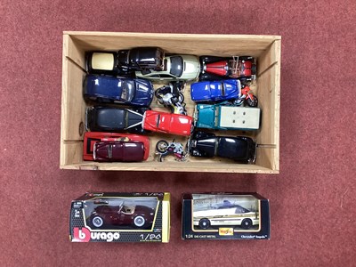 Lot 371 - A Quantity of Diecast Model Vehicles by Burago,...