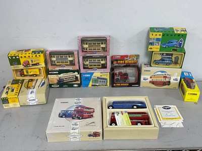 Lot 542 - Fourteen Diecast Model Vehicles by Corgi,...