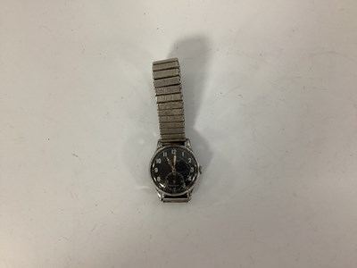Lot 569 - Vintage Jaeger-LeCoultre Military Style Wrist...
