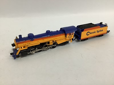 Lot 709 - An HO scale Chesapeake and Ohio 2-8-2...