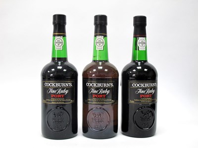 Lot 1390 - Port - Cockburn's Fine Ruby Port, 75cl., 20%...