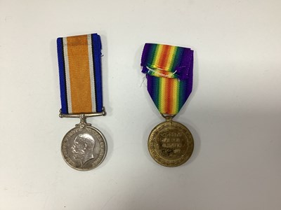 Lot 634 - WWI Seaforth Highlanders Medal Duo, comprising...