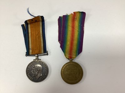 Lot 627 - WWI Argyll & Sutherland Highlanders Medal Duo,...