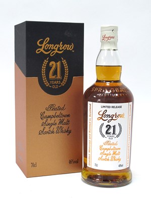Lot 1362 - Whisky - Longrow, Peated Campbeltown Single...