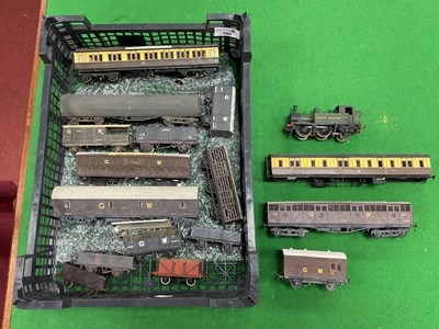 Lot 580 - An 00 gauge kit-built 14xx 0-4-2 Great Western...