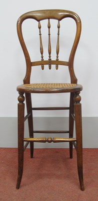 Lot 1456 - A Late XIX Century Correction Chair, possibly...