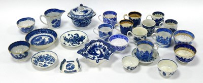 Lot 1028 - An XVIII Century Porcelain Asparagus Server,...