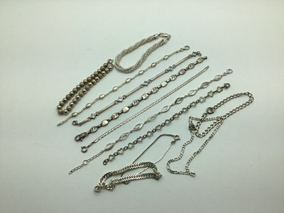 Lot 174 - Modern "925" and Other Bracelets, including...