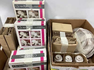 Lot 1074 - Crown Ming 'Tiensan' Pattern Tea and...