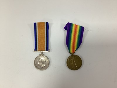 Lot 662 - WWI Casualty Gordon Highlanders Medal Duo,...