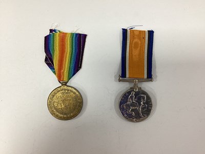 Lot 655 - WWI Casualty Seaforth Highlanders Medal Duo,...