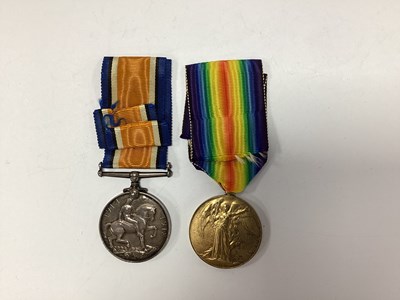 Lot 668 - WWI Seaforth Highlanders Medal Duo, comprising...