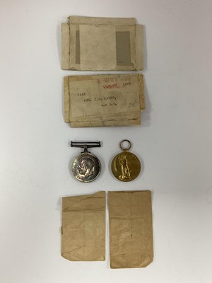 Lot 661 - WWI Argyll & Sutherland Highlanders Medal Duo,...