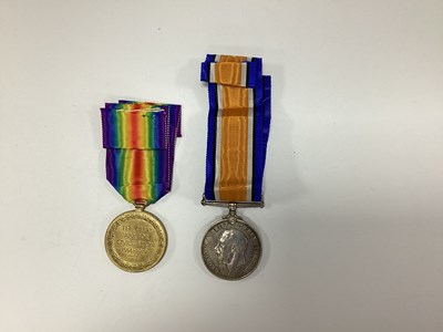 Lot 631 - WWI Casualty Black Watch Medal Duo, comprising...