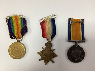 Lot 629 - WWI Seaforth Highlanders Medal Trio,...