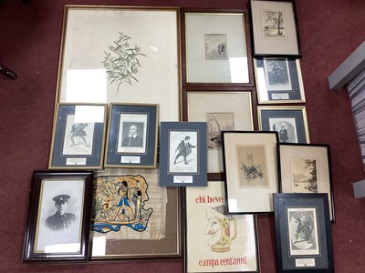 Lot 1496 - Two Etching Prints from Geoff Downe's...