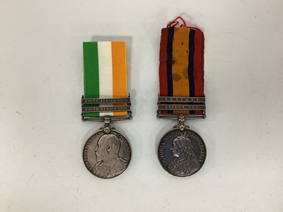 Lot 602 - Boer War Gordon Highlanders Medal Duo,...