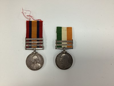 Lot 612 - Boer War Seaforth Highlanders Medal Duo,...