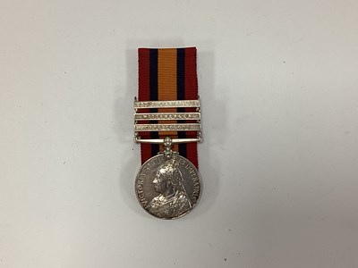 Lot 613 - Boer War Black Watch Queens South Africa Medal,...