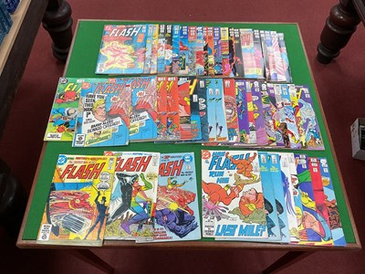 Lot 905 - Approximately Fifty The Flash Comics By DC. To...