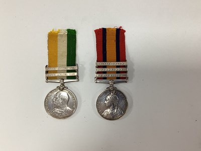 Lot 611 - Boer War Seaforth Highlanders Medal Duo,...