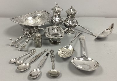 Lot 209 - A Hallmarked Silver Pepperette, S&Co,...
