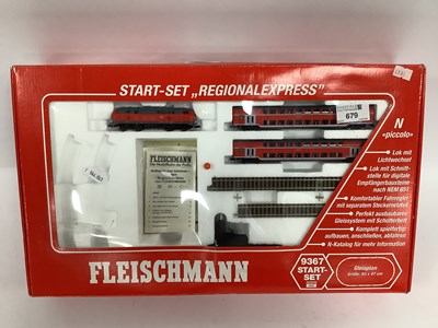 Lot 679 - A boxed Fleischmann N gauge Regional Express...