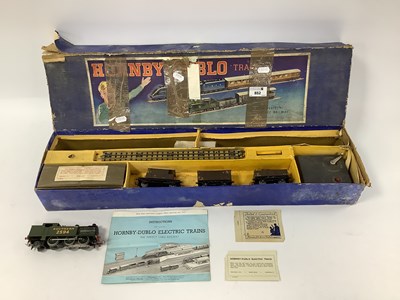 Lot 852 - A Pre-War Hornby Dublo EDG7 Southern Electric...