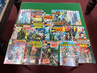 Lot 944 - Thirty Three DC War Themed Comics. To Include...