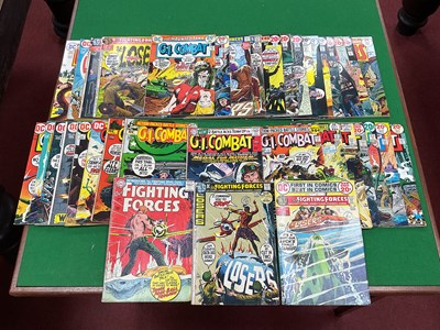 Lot 927 - Thirty Seven DC War Themed Comics. Including G....