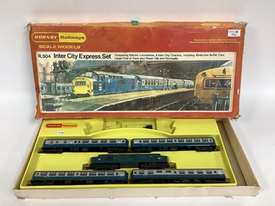 Lot 713 - A boxed Hornby 00 gauge InterCity Express Set...