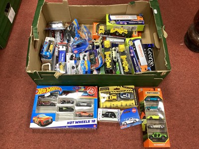 Lot 481 - A Quantity of Diecast Model Vehicles by Mattel,...
