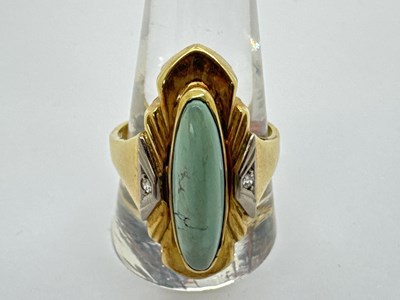 Lot 60 - A Statement Single Stone Dress Ring, the...