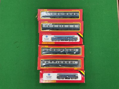 Lot 365 - Two boxed Hornby 00 gauge BR blue diesel...