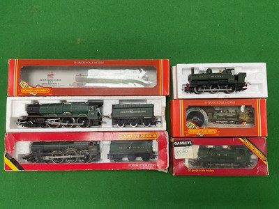 Lot 636 - Four boxed Hornby Great Western locomotives:...